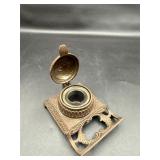 Art Nouveau inkwell