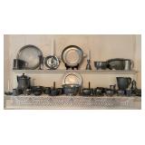 Vintage pewter lot