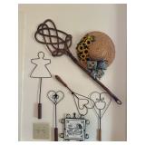 Vintage rug beaters rug knocker