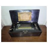 Antique swiss music box