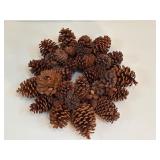 Pinecone wreath