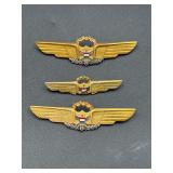 United Air Lines Line Pilot Wings YEARS OF SERVICE