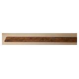 Vintage yardsticks Dickinson pine tree seed