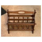 Book magazine rack