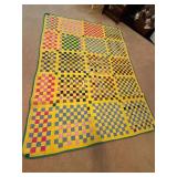 Signed quilt hand made 56x76
