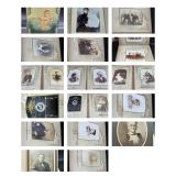 Antique photo album & photographs