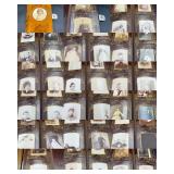 Antique photographs in album