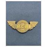 Vintage PCA / Capital Airlines hat badge