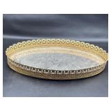Vintage perfume tray