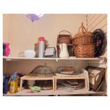 Contents of shelves
