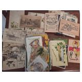 Vintage postcards