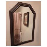 Wall hanging mirror