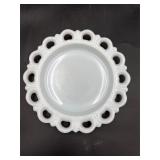 Anchor Hocking Old Colony Lace Edge Milk Glass