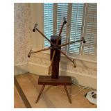 Antique yarn wheel winder