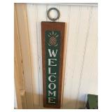 Welcome sign