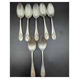 140 grams Sterling silver spoons