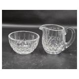 waterford Lismore Sugar and Creamer Set