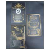 1892 & 1898 Antique Mourning / Memorial Cards