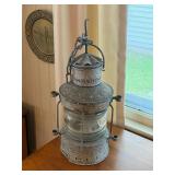 Vtg Ankerlicht Anchor Nautical Ships Lantern