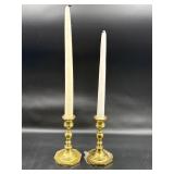 Baldwin brass candle holders