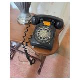 Vintage rotary telephone