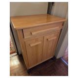 Rolling kitchen cart