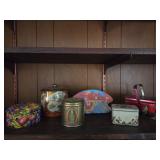 Vintage tins