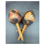 Vintage maracas CUBA