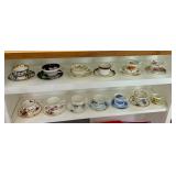 Lovely collection of teacups & saucers