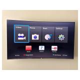 65ï¿½ curved Samsung television & remote