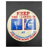 Keep the Clintons 1600 Pennsylvania 4 more years