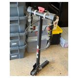ROLA hitch-mounted bike carrier  anti-sway cradles