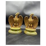 vintage Sexton iron eagle bookends