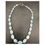 Sterling silver fastener necklace