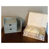 Gift box and desk organizer