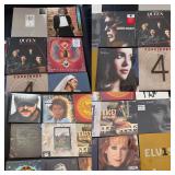 Modern editions of vinyl records Led Zepplin Queen