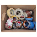 Assorted rolls of tape