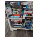 Puzzle and game lot