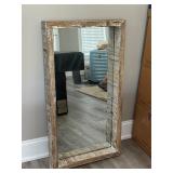 23.5x43.5ï¿½ wall mirror heavy