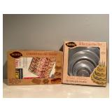 Vintage Mirro pans & cookie press