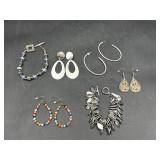 Toggle brackets & earrings
