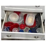 Plastic kitchen storage