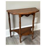 Vintage petite Hall Console Lamp Table