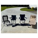 Lot of 4 chairs
