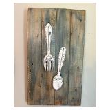 Modern decor spoon & fork