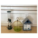 Bird feeders & house