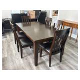 Table and 6 chairs