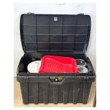 Contico Tote w key & contents paint and supplies