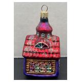 1990s Radko Gingerbread Chapel Ornament