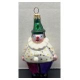 1990s Radko Binky The Clown Ornament